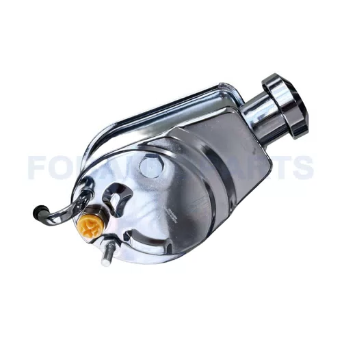 New Chrome Power Steering Pump for Chevy & GMC Trucks Replaces 7839818 86-01430CN - image 3